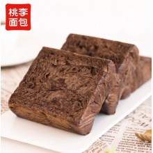 桃李黄油厚切吐司面包巧克力味 营养早餐品质 精选零食点心速食切片整箱520g